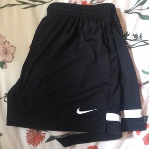 Black NIKE dri-fit shorts